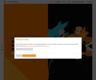 Jungedigitale.at(Webdesign Linz. Wir gestalten einzigartige Websites) Screenshot