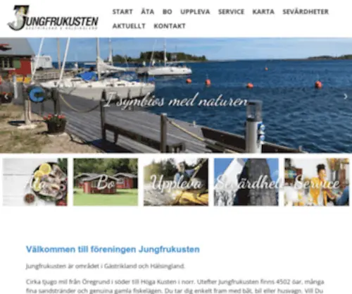 Jungfrukusten.se(Jungfrukusten) Screenshot