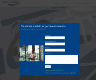 Junghannsmx.com.mx(Agua de Mesa Junghanns) Screenshot