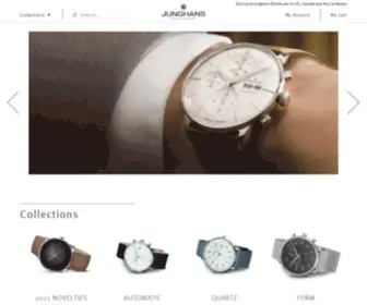 Junghanswatchesusa.net(DKSH Premium Brand Distribution Inc) Screenshot