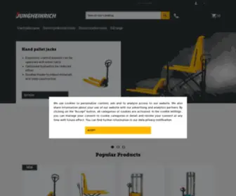 Jungheinrich-Profishop.co.za(Buy online now) Screenshot