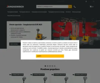Jungheinrich-Shop.ro(Jungheinrich Shop Romania) Screenshot