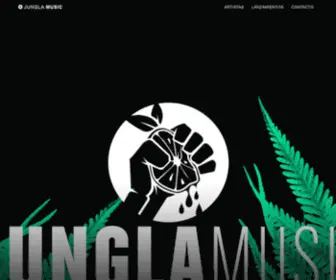 Junglamusic.com(Jungla Music) Screenshot