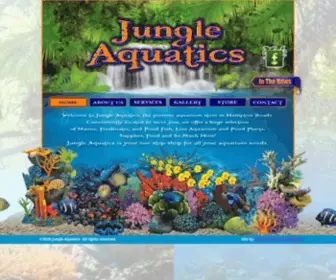 Jungleaquaticsvb.com(Jungle Aquatics) Screenshot