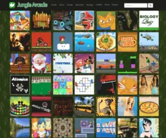 Junglearcade.com(Jungle Arcade) Screenshot