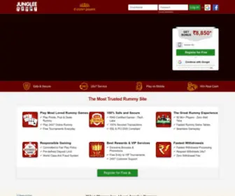 Jungleerummy.com(Rummy Online) Screenshot
