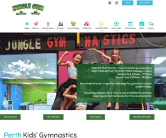 Junglegym.com.au(Indoor Playground) Screenshot