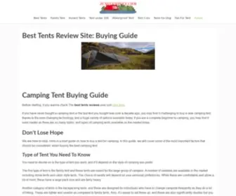 Junglehikez.com(Best Tents Review Site) Screenshot