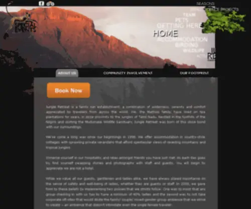 Jungleretreat.com(Jungleretreat) Screenshot