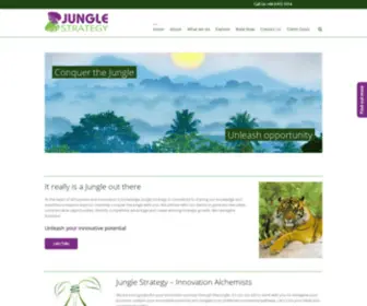 Junglestrategy.com(Reimagine the Jungle) Screenshot