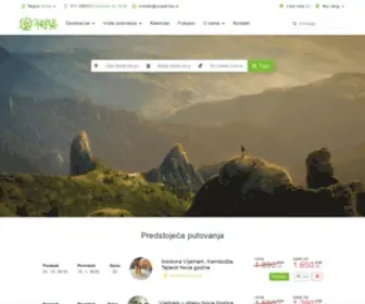 Jungletribe.com(Nasmejano pleme vas vodi na neobična putovanja po celom svetu. Odaberite svoje putovanje) Screenshot