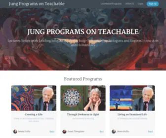 Jungmasterclass.com(Jung Programs on Teachable) Screenshot
