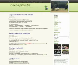 Jungschar.biz(Häuptlingsfreizeit) Screenshot