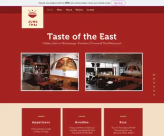 Jungthairestaurant.com(Jung Thai) Screenshot