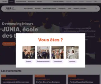 Junia.com(Accueil) Screenshot