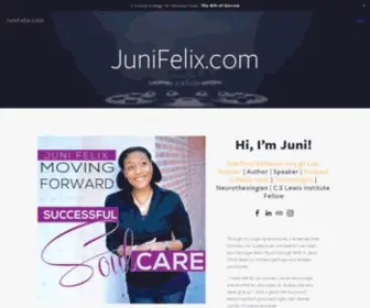 Junifelix.com(Trauma Recovery) Screenshot