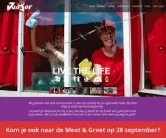 Junioradventure.nl(Live the Life) Screenshot