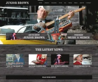 Juniorbrown.com(Junior Brown) Screenshot