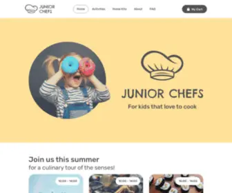 Juniorchefs.com.au(Junior Chefs) Screenshot