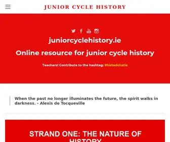 Juniorcyclehistory.ie(JUNIOR CYCLE HISTORY) Screenshot