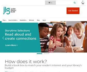 Juniorlibraryguild.com(Junior Library Guild) Screenshot