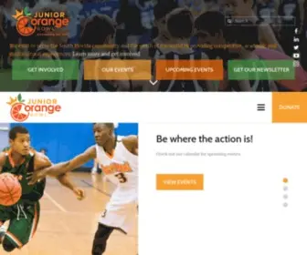 Juniororangebowl.org(Junior Orange Bowl) Screenshot