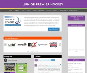 Juniorpremierhockey.com(Junior Premier Hockey) Screenshot