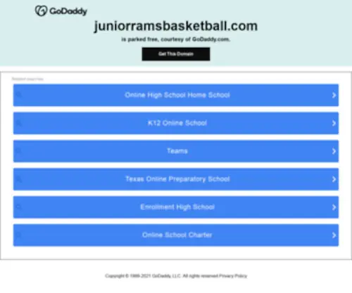 Juniorramsbasketball.com(Juniorramsbasketball) Screenshot