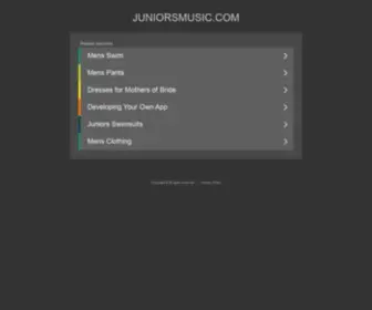 Juniorsmusic.com(Juniorsmusic) Screenshot