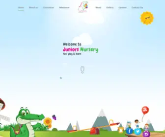 Juniorsnursery.com(Junior Nursery Schools in Doha Qatar) Screenshot