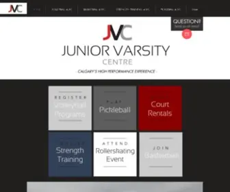 Juniorvarsity.ca(Junior Varsity Volleyball Training Centre) Screenshot