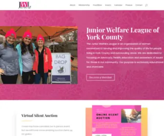 Juniorwelfareleague.com(Junior Welfare League) Screenshot