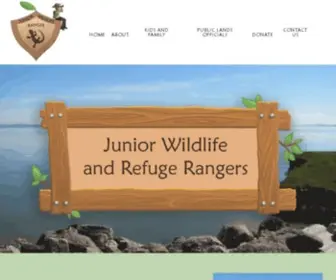 Juniorwildliferanger.org(Junior Wildlife Ranger) Screenshot