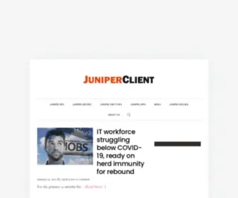 Juniperclient.com(Juniper Client) Screenshot
