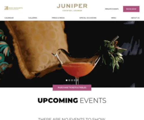 Junipercocktaillv.com(Junipercocktaillv) Screenshot