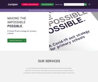 Junipereducation.org(Juniper Education Services) Screenshot