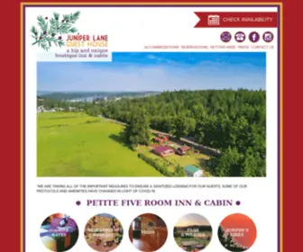 Juniperlaneguesthouse.com(Juniper Lane Guest House) Screenshot