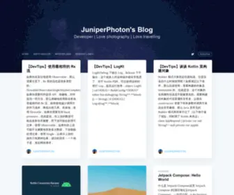 Juniperphoton.net(Juniperphoton) Screenshot