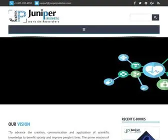 Juniperpublishersgroup.com(Juniper Publishers) Screenshot