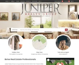 Juniperrealtygroup.com(Greater Boise Area Real Estate) Screenshot