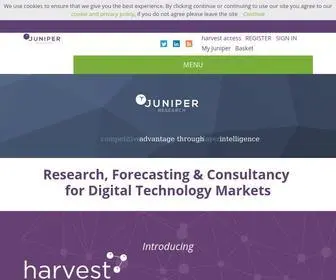 Juniperresearch.com(Juniper Research) Screenshot