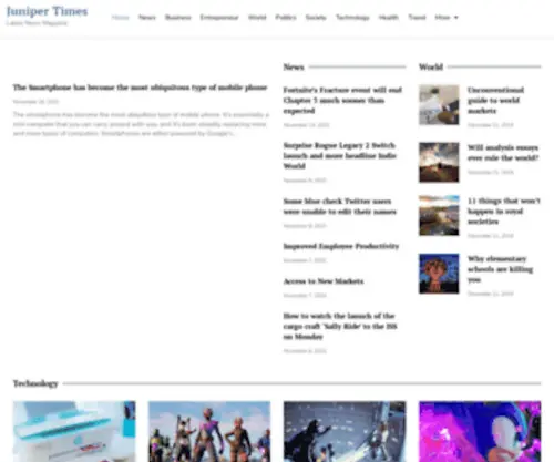 Junipertimes.com(Junipertimes) Screenshot