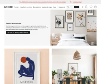 Juniqe.nl(Posters en Wanddecoratie Online) Screenshot