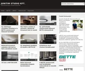 Junitim.hu(Junitim Studio Kft) Screenshot