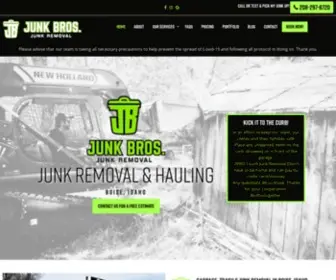 Junk-Bros.com(Junk Bros) Screenshot