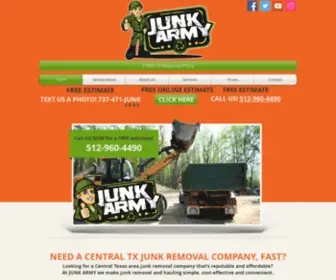 Junkarmyusa.com(JUNK ARMY) Screenshot