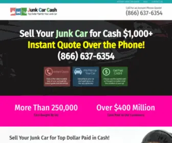 Junkcarsbuy.org(Junk Car Cash) Screenshot