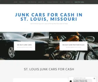 Junkcarsforcashstlouis.com(Junk Cars For Cash In St) Screenshot