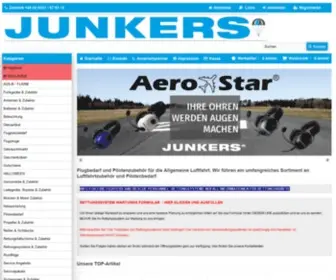Junkers-Profly.de(Pilotenzubehör) Screenshot