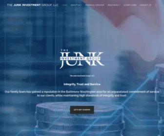 Junkinv.com(The Junk Investment Group) Screenshot